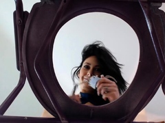 Amateur Cam Babe Destroys Her Ass