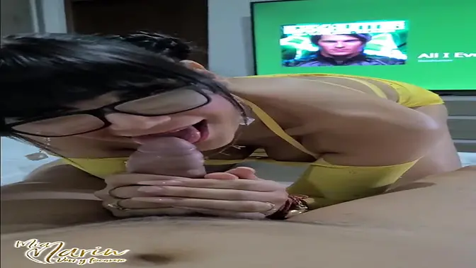 My Boyfriend’s Steamy Session With Curvy Mia Khalifa In A Yellow Bikini