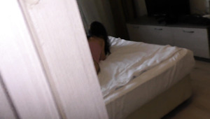 My Sweet Slim Brunette GF Jerks Off And Licks My Dick To Get A Hot Pussy Fuck