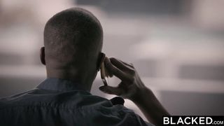 BLACKED   1St Interracial For Model Anya Olsen