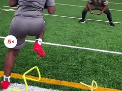 Thick In GREY Football Practice